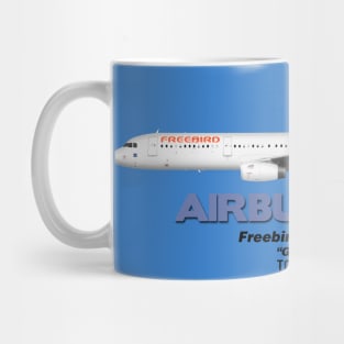 Airbus A321 - Freebird Airlines "Green" Mug